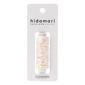 Hidamari Sashiko Variegated Thread Pink Yellow #103 - Cosmo Lecien Japan