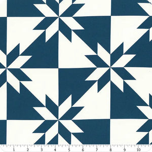 Perfect Points Indigo Hunter’s Star - Whistler Studios for Windham Fabrics