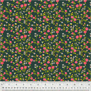 Mousy Floral Pasture Heather Ross by Hand Fat Quarter - Windham Fabrics