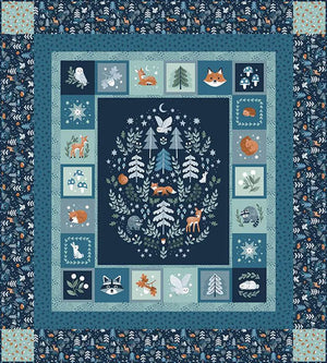 Twilight Creatures Panel Quilt Kit - Riley Blake Designs