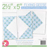 Flying Geese 2 1/2" inch x 5 inch  Foundation Paper - It’s Sew Emma