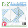 Flying Geese 1 inch x 2 inch  Foundation Paper - It’s Sew Emma