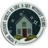 A Home Without Quilts Sticker - My Beste Quilt Co