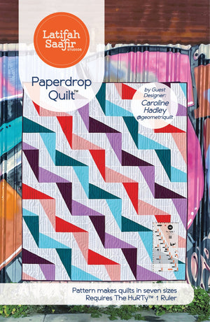 Paperdrop Quilt Pattern - Latifah Saafir Studios