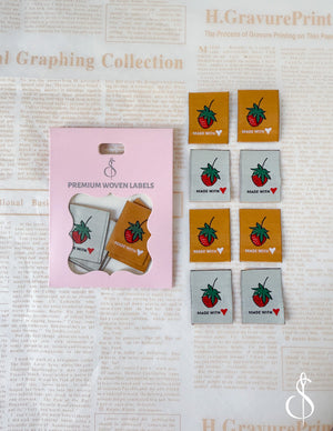 Minki Kim Made With Love Woven Labels (8) - Minki Kim Sewing Illustration
