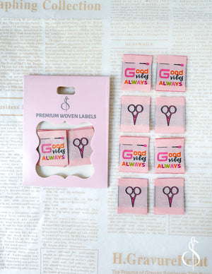 Minki Kim Good Vibes Woven Labels (8) - Minki Kim Sewing Illustration