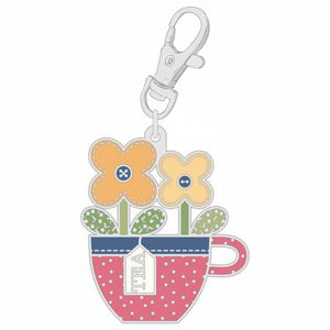 Home Town Happy Tea Cup - Lori Holt Happy Charms