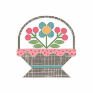 Flower Basket Needle Minder - Lori Holt Bee In My Bonnet