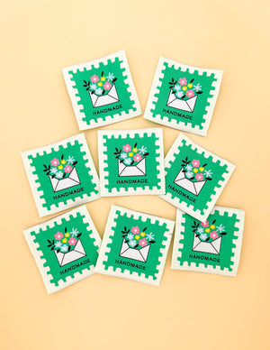 Minki Kim Bloom Note Woven Labels (8) - Minki Kim Sewing Illustration