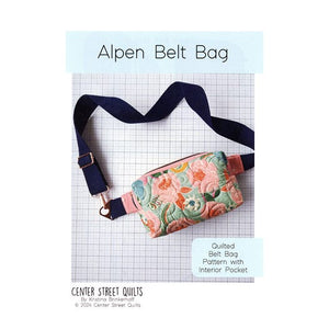 Alpen Belt Bag Pattern - Center Street Quilts