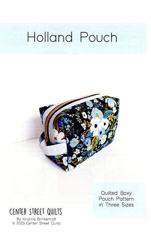 Holland Pouch Pattern - Center Street Quilts