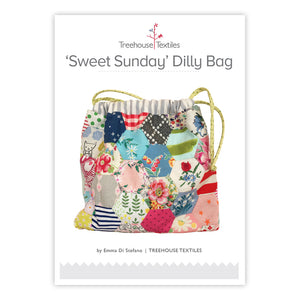 Sweet Sunday Dilly Bag Pattern - Emma Di Stefano Treehouse Textiles