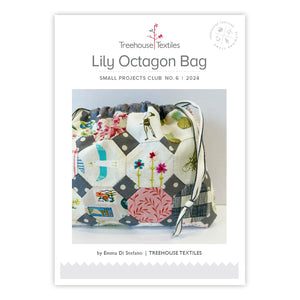 Lily Octagon Bag Pattern - Emma Di Stefano Treehouse Textiles