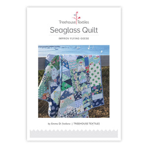 Seaglass Quilt Pattern - Emma Di Stefano Treehouse Textiles