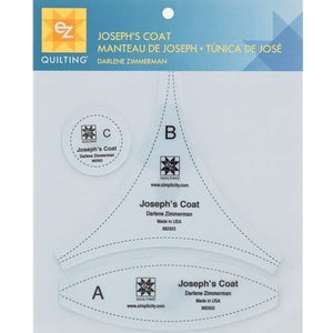 Joseph's Coat Template Set - EZ Quilting