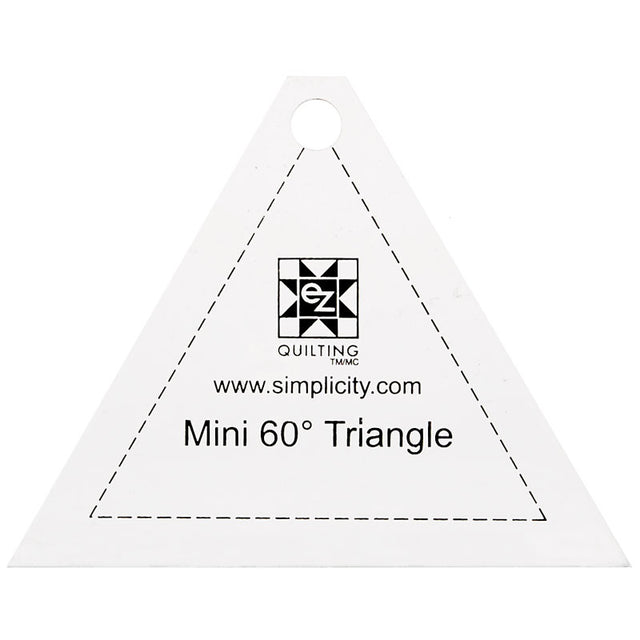 Mini 60 Degree Jelly Roll Ruler - EZ Quilting
