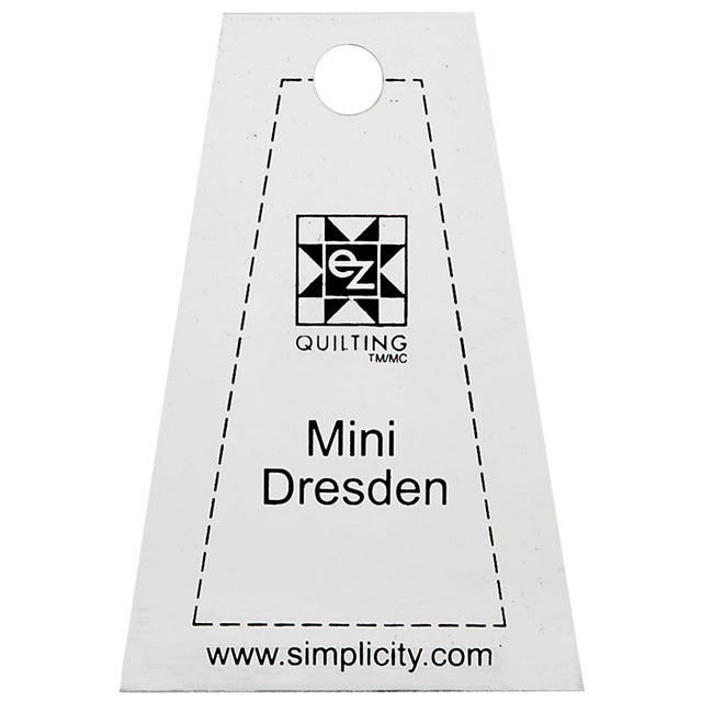 Mini Dresden Ruler Mini Dresden Jelly Roll Ruler - EZ Quilting – Rainbow Stash