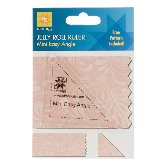Using Ez Angle Ruler Mini Easy Angle Jelly Roll Ruler - EZ Quilting – Rainbow Stash
