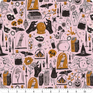 Witching Hour Eerie Ghostly and Haunted (FQ)- Art Gallery Fabrics