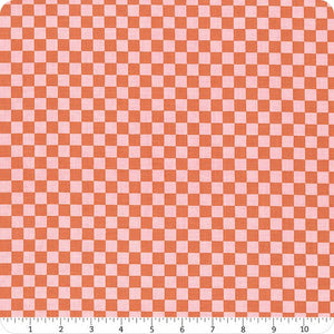 Hey Pumpkin Pink Checks - My Mind's Eye Riley Blake Designs