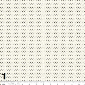 Cream Petal Delightful (FQ)  - Petal Lane Riley Blake Designs