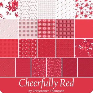 Cheerfully Red Red FQ Bundle (11) - Riley Blake Design