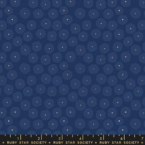 Floradora Disco Dots Navy - Jen Hewett for RSS