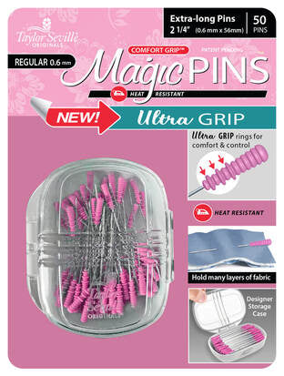 Extra Long Ultra Grip Regular Pins -Taylor Seville Magic Pins