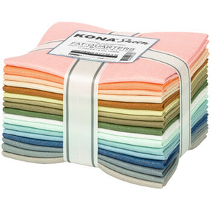 Kona Sheen Pastel - Fat Quarter Bundle