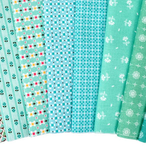 Prim Seaglass Fat Quarter Bundle - Lori Holt for Riley Blake Designs