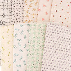 Gentler Times Backgrounds Half Yard Bundle (9) - Lori Holt for Riley Blake Designs
