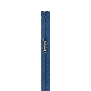Happy Zippers Denim 16" - Lori Holt for Riley Blake Designs