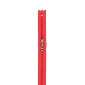 Happy Zippers Red 16" - Lori Holt for Riley Blake Designs