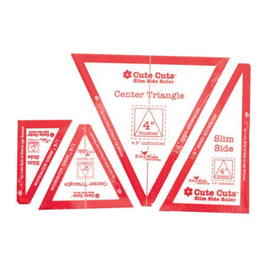 Lori Holt Cute Cuts Slim-Side Rulers Set - Lori Holt for Riley Blake Designs
