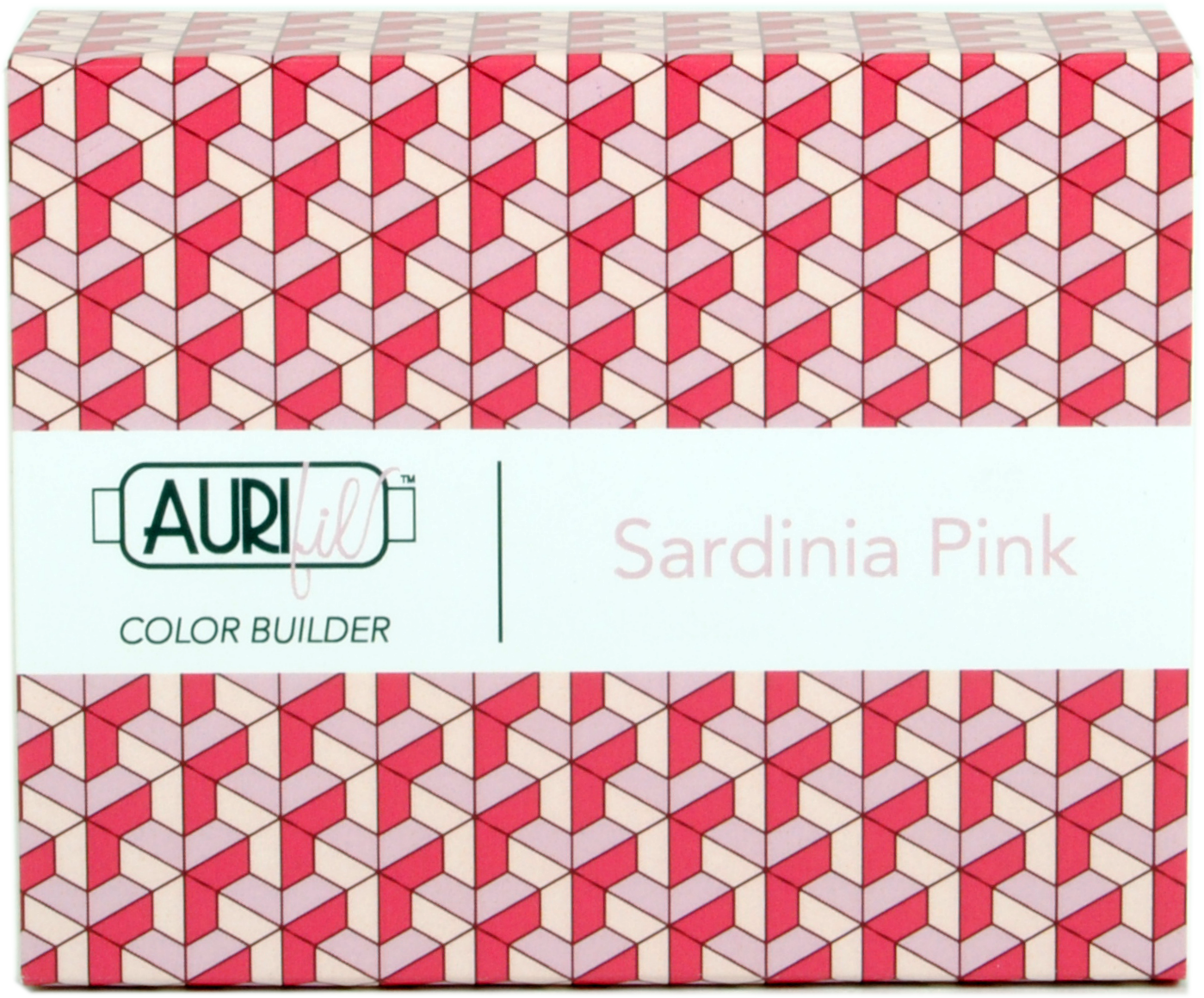 Aurifil Boxed Set -Sardinia Pink Cotton Thread 3 x Large Spools