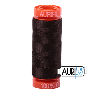 Very Dark Bark Aurifil Cotton Thread (1130)