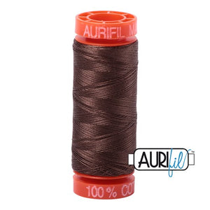 Bark Aurifil Cotton Thread (1140)