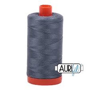 Dark Grey Aurifil Cotton Thread Large Spool (1246)