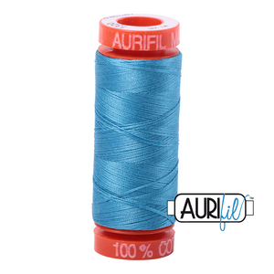 Bright Teal Aurifil Cotton Thread (1320)