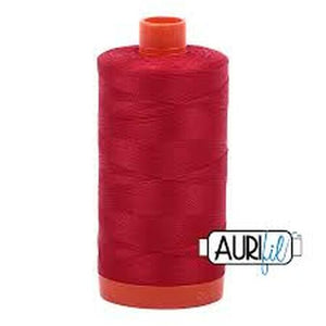 Red Aurifil Cotton Thread Large Spool (2250)