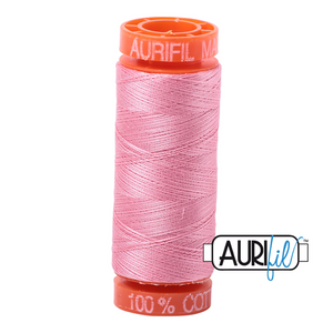 Bright Pink Aurifil Cotton Thread (2425)