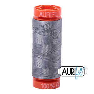 Grey Aurifil Cotton Thread (2605)