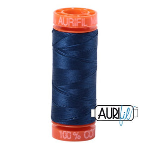 Medium Delft Blue Aurifil Cotton Thread (2783)