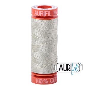 Light Grey Green Aurifil Cotton Thread (2843)