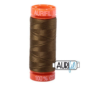 Dark Olive Aurifil Cotton Thread (4173)