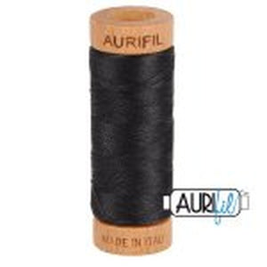 Very Dark Grey Aurifil Cotton Thread (4241)