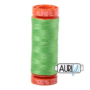 Shamrock Green  Aurifil Cotton Thread (6737)
