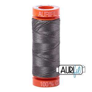 Grey Smoke Aurifil Cotton Thread (5004)