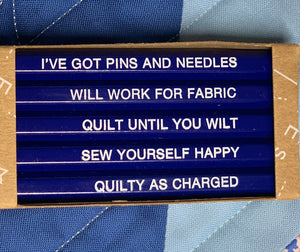 Quilter's Pencil Set by Emma Makes