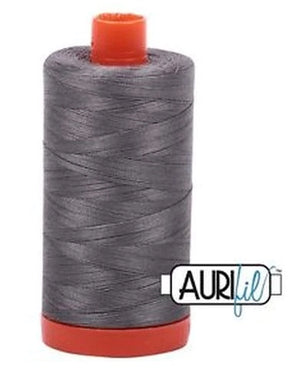 Grey Smoke Aurifil Cotton Thread Large Spool (5004)